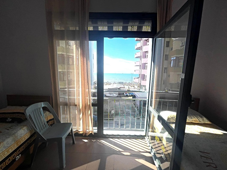 Two-room apartment with sea view, 1 + 1 area of 65m2. Durres