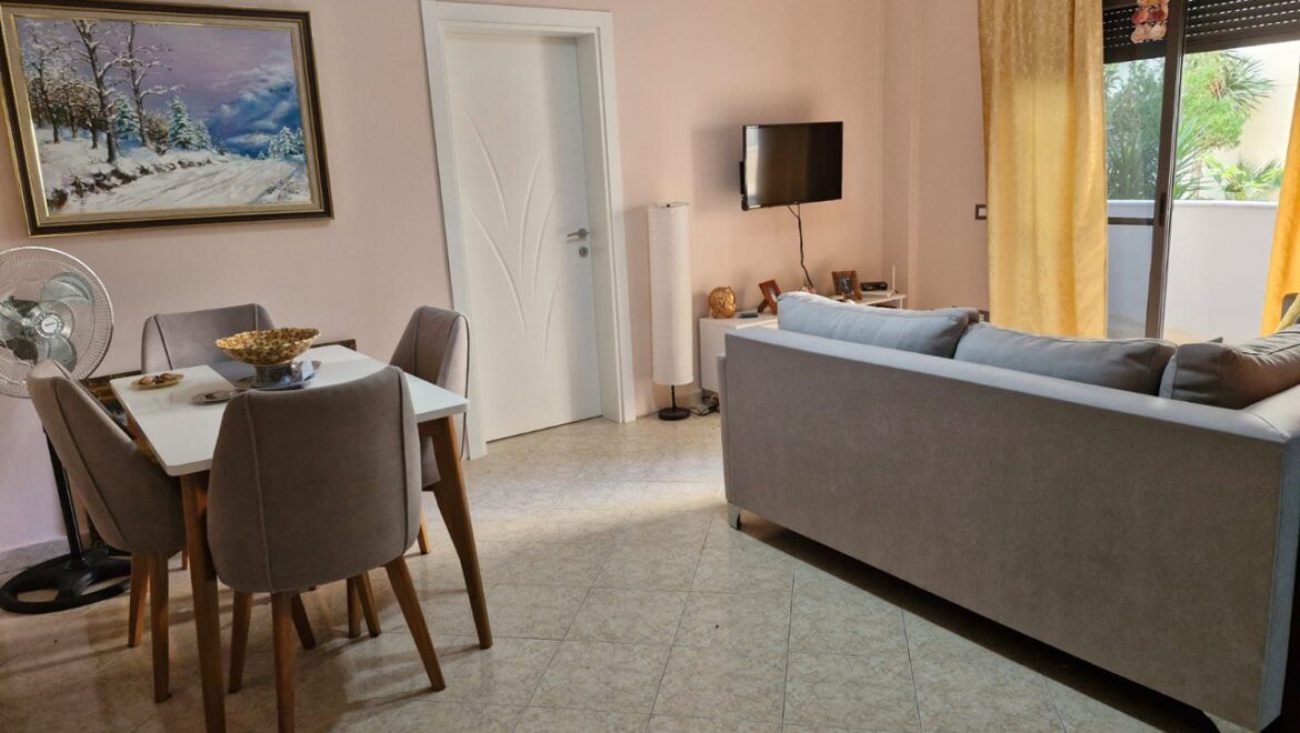 Apartment 1+1/60m2, on 2nd floor. Durres