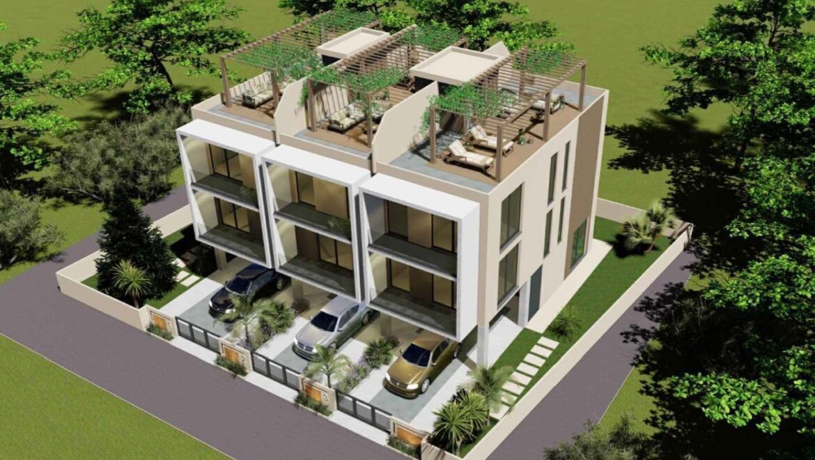 Golem city. 3 vila complex