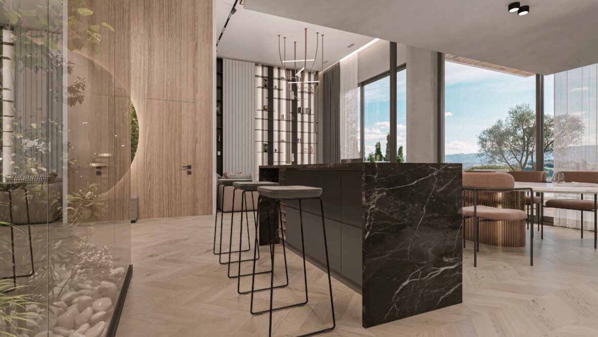 Luxury Lake-View Villa in Tirana