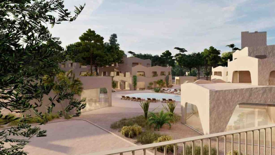 Lalzy bay Durres new buildings construction