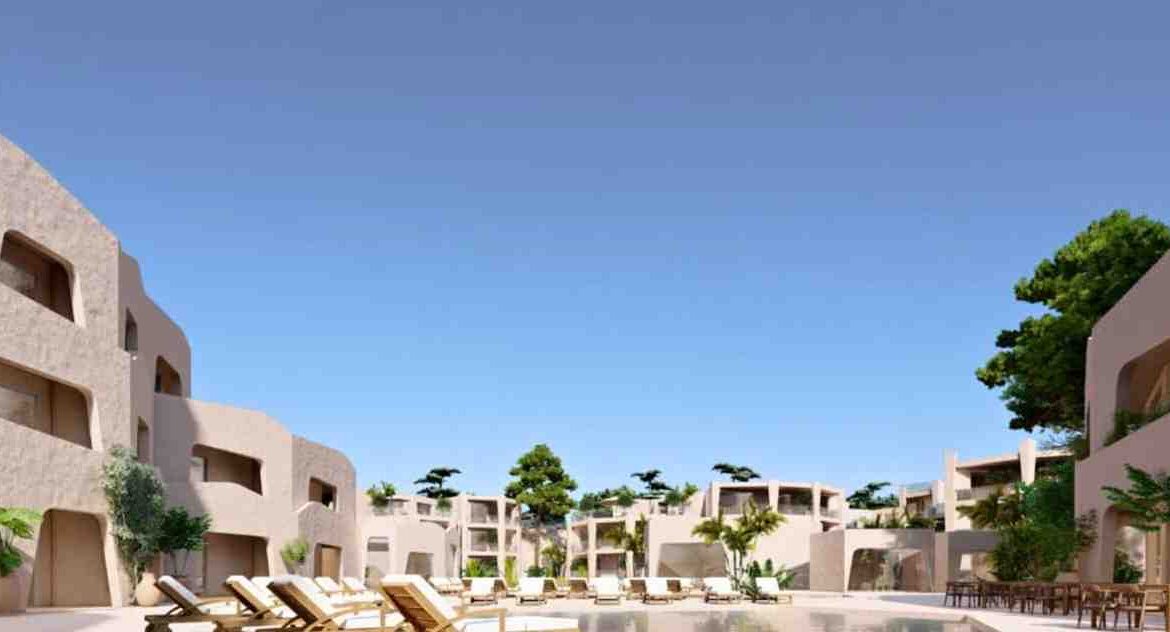 Lalzy bay Durres new buildings construction